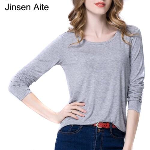 Женские базовые футболки Jinsen Aite China At AliExpress