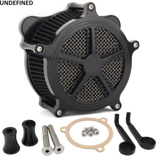 Air Filter Air Cleaner Intake Kit CNC For Harley Touring Road King Electra Glide CVO Tri-Glide 2008-2016 Dyna FXDLS Softail