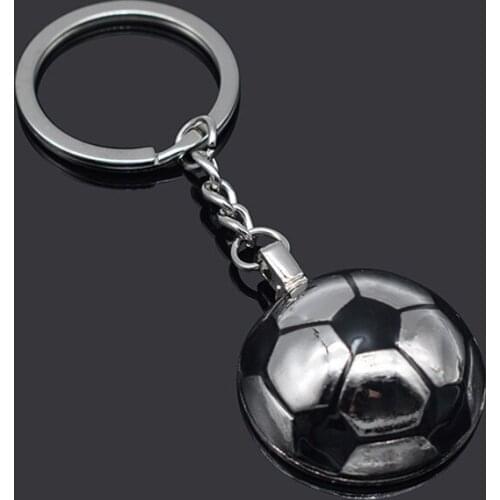 Metal Sport Football Key Chain For Men Soccer Shoes Sneakers Keychain On Pants Car Trinket Mens Jewelry Souvenir Party Gift