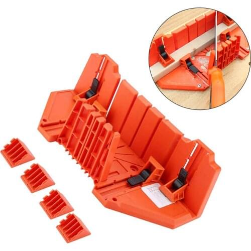 Multifunctional Woodworking Saw Ark Clip Miter Box 14 Inch Miter Box Woodworking Miter Saw Cabinet 45 90 Degree Saw Box
