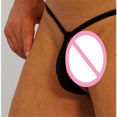Mens Sexy Teardrop Thongs G Strings Micro Bikini Bottoms Swim Tangas Low Rise Male Exotic Panties Gay Underwear Lingerie Gifts