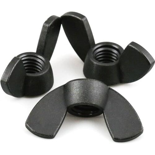 Nylon Nut Wingnut Butterfly Nut Ingot Plastic Thumb nut M3 M4 M5 M6 M8 M10 M12