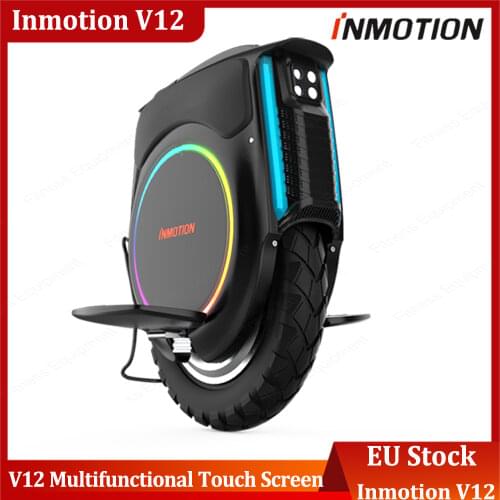 Newest Inmotion V12 Multifunctional Touch Screen 100V 1750wh 2500W Motor Top Speed 70km/h