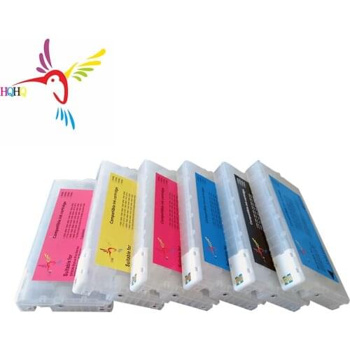 6Colors/Set Empty Refill Cartridges T7811-t7816 200ml for Fujifilm Frontier-s DX100 Printer T7811 Ink Cartridge for Epson Dx100