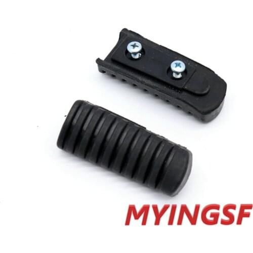 Front Foot Peg Footrest Rubber Cover For KAWASAKI ZRX1200 ZRX1100 ZRX400/II ZR400 ZEPHYR X ZR250 ZRX 400/1100/1200 Motorcycle