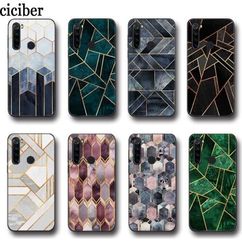 Luxury Marble Funda Case for Xiaomi Mi Note 11 10S 10T 11i 11X 9 Poco F3 M3 C3 X3 GT NFC Pro Lite Ultra Luxury Black Silicone
