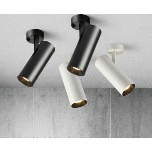 Surface Mounted LED Downlights Foldable 360° Rotatable COB LED Ceiling Spot lights 10W15W20W LED Lamps Background Wall Lighting