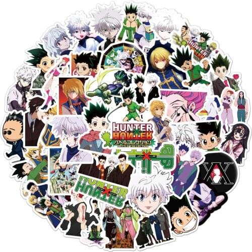 10/30/50PCS Anime HUNTER×HUNTER Stickers Laptop Motorcycl Luggage Skateboard Fridge Guitar Graffiti Waterproof Cartoon Sticker