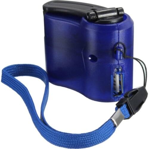 USB Emergency Hand Cranking Dynamo for Universal charger Travel Charger Gadgets