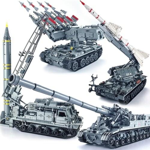 XingBao missile Military technique Tank T92 cars MOC Russian creator model building blocks bricks missile war battle sets toys