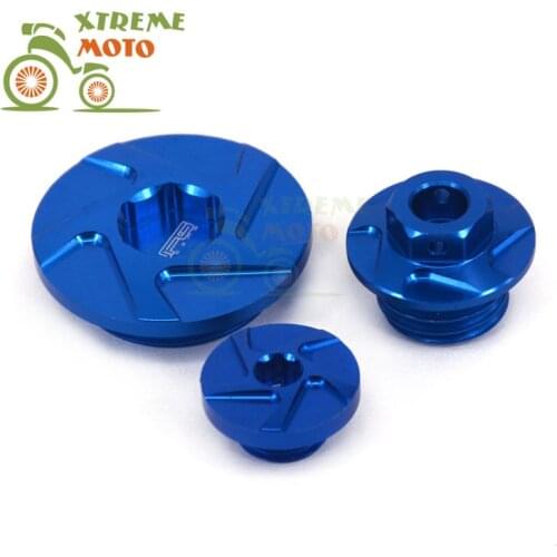 Billet Engine Timing Oil Plug Set For Yamaha YZ250F YZF250 YZF450 YZ450F WR250R WR250X Dirt Bike Enduro