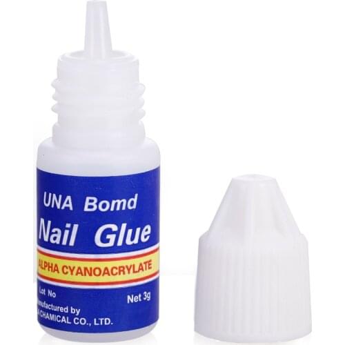 1/2/3/4 Bottle Nail Glue Doesn't Hurt Fingernail False Nail Glue Stick Nail Supplies Decorating Tips Tools for Art Designs