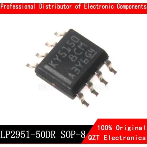 10pcs/lot LP2951-50DR SOP-8 KY5150 SOP8 LP2951-50 SOP LP2951-5.0 Low Dropout Regulator new original In Stock