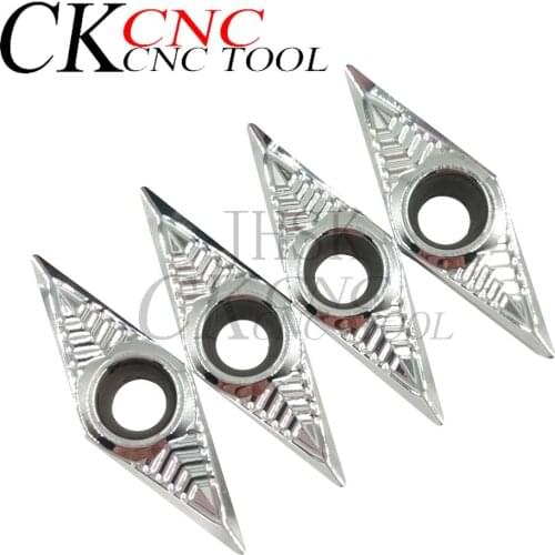 10P VCGT160404-AK H01 VCGT160404 AK H01 Aluminum Inserts Internal Turning Tool CNC cutter Lathe VCGT High Quality Aluminum Tools