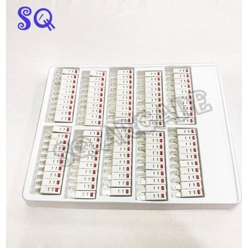 10pcs / Lot 3pin Microswitch white Zippy Micro Switch with Chip for Arcade Button Joystick Parts