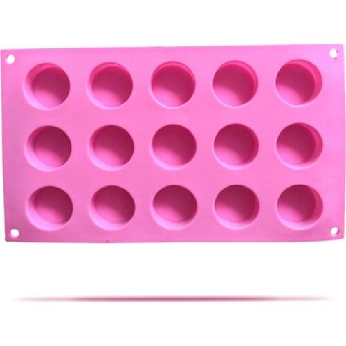 15 Hole Round Shape Fondant Cake Tools, Cake Decorating Chocolate Mold Cookies mold