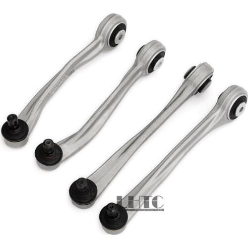 4 pcs Front Upper Control Arm Ball Joint Assembly Forward Rearward Set For Audi A4 B8 A5 Q5 RS5