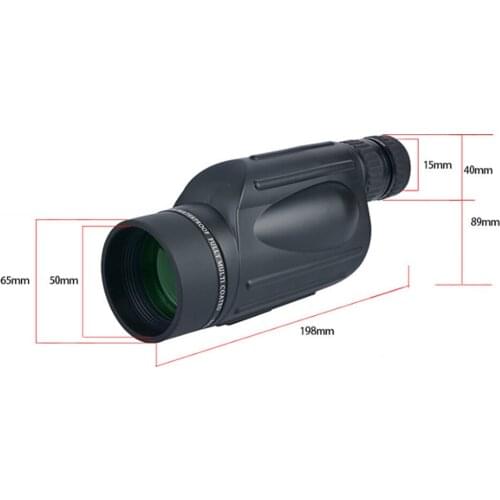 Gomu Zoom Telescope Monocular 10-30x50 High Power HD Outdoor View Mirror Single Eye Telescope Bird Mirror