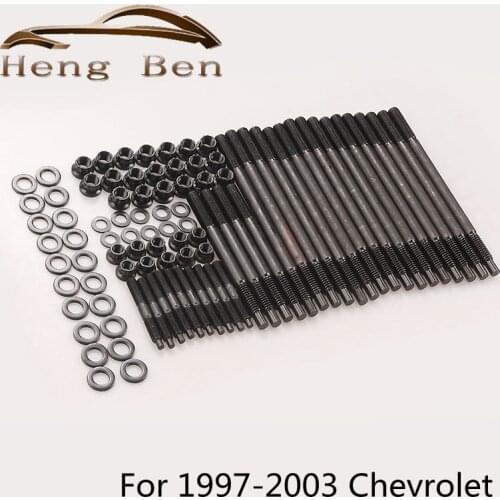 Cylinder Head Studs Kit For 1997-2003 Chevrolet Gen III LS 5.3 5.7
