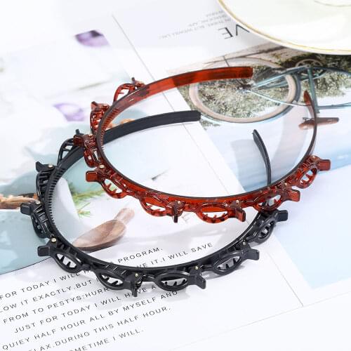 Unisex Alice Hairband Headband Men Women Sports Hair Band Hoop Metal Hoop Double Bangs Hairstyle Hairpin Hair Accessories