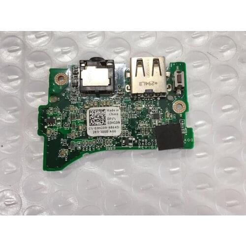 Original FOR Dell XPS 13 L321x USB Audio I/O Datos Tabla JHG09 0JHG09