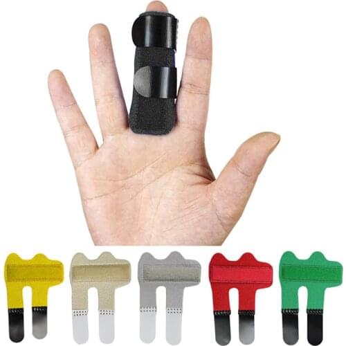 Adjustable Trigger Finger Thumb Splint Hand Finger Brace Tape For Straighten Curved Pain Relief