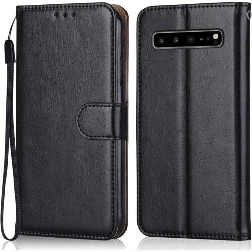 Folio Luxury Leather Case for On Samsung Galaxy S10+ S10 Plus G975 G975F SM-G975F 6.4''Wallet Stand Flip Case Phone Bag