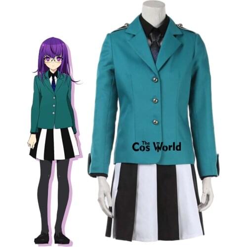 Bishounen Series Doujima Mayumi School Uniform Coat Shirt Skirt Outfits Customize Anime Cosplay Costumes