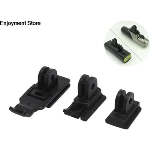 Bicycle Parts Bike Light Holder Flashlight Lamp Mount Bracket Connect To Garmin Bryton Cateye Computer Mount With CameraAdapter