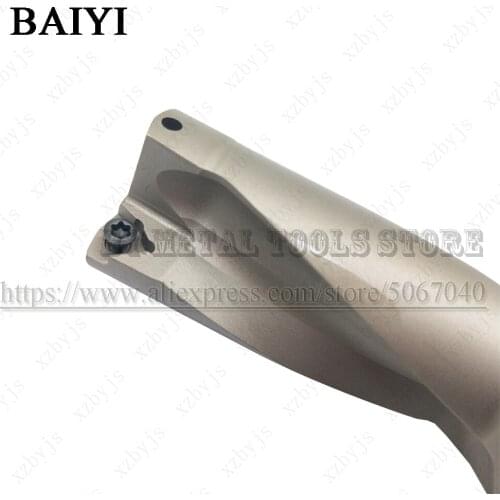High precision 24mm WC-24-2D-C25 CNC indexable U drill 2D WC indexable insert drill Drills for metal Diameter power u drill