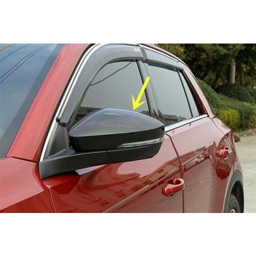 For Volkswagen T-ROC 2018-2020 High-quality ABS Chrome Rearview mirror cover Anti-Rub protection Decoration Car styling