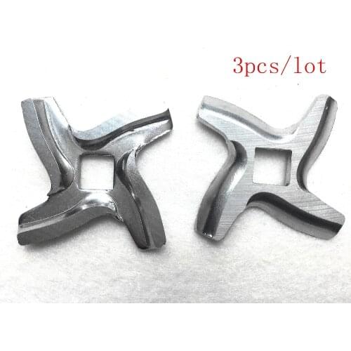 3 piece High quality stainless steel 420 Free Shipping Meat Grinder Blades Spare Parts fit Moulinex HV6 (9999990035 / N434)