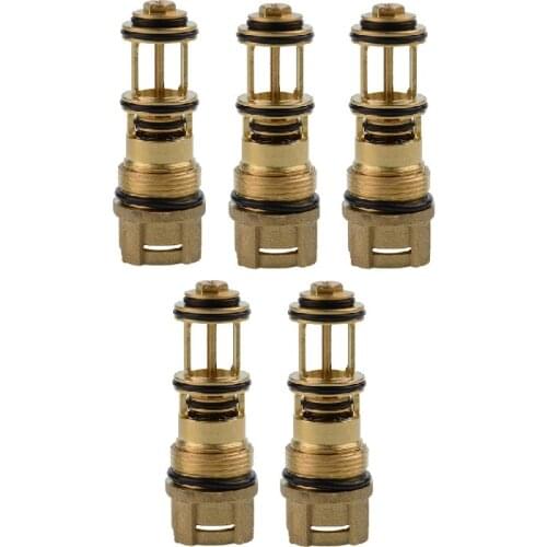 BOILER 3 WAY VALVE REPLACEMENT FOR BAXI ECO / WESTEN PULSAR 627880, 711356900, 7726370 5 PIECES