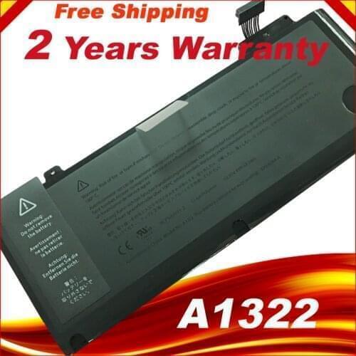 Laptop Battery For APPLE MacBook Pro 13" A1322 A1278 ( 2009-2012 year ) MB990 MB991 MC700 MC374 MD313 MD101 MD314 Fast shipping