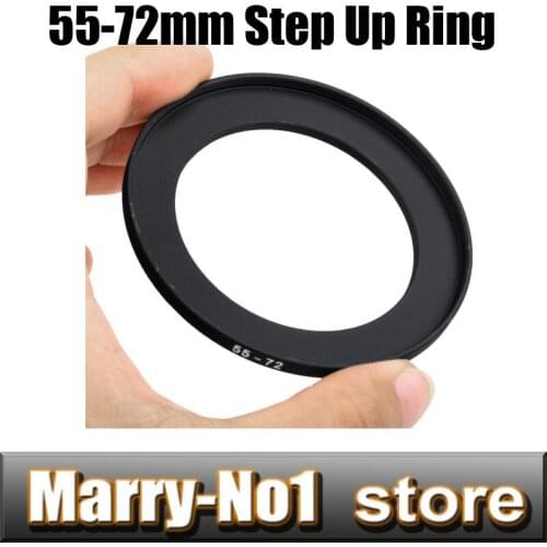 Free shipping Black Step Up Filter Ring Lens Ring 55mm to 72mm 55mm -72mm 55 -72mm