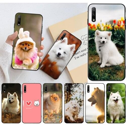 Japanese Spitz Dog Phone Case For Huawei Nova 6se 7 7pro 7se Honor 7A 8A 7C Prime2019