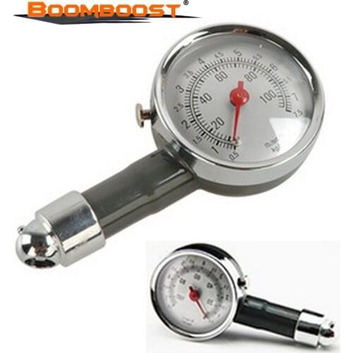 Tire Pressure Guage For Auto Bicycle Motorcycle Pressure Gauge Tire Gauge Pressure Detector 45° Angle Chuck