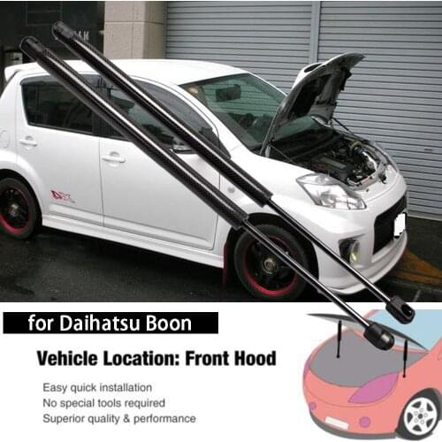 Damper for 2004-2010 Daihatsu Boon Front Bonnet Hood Modify Gas Struts Lift Support Shock Accessories Absorber