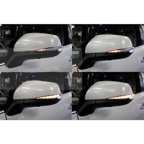 For Toyota ALPHARD VELLFIRE 30 LED Rearview Mirror Running Turned Ground Lights