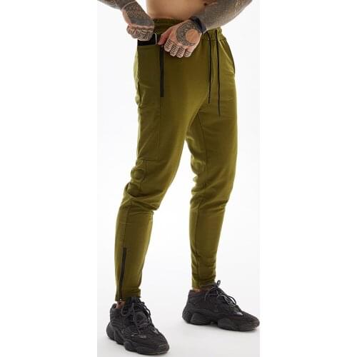 Joggers Mens Casual Pants Leisure Pure Color Tracksuit Bottoms Skinny Sweatpants Streetwear Trousers Jogger Men Track Pants