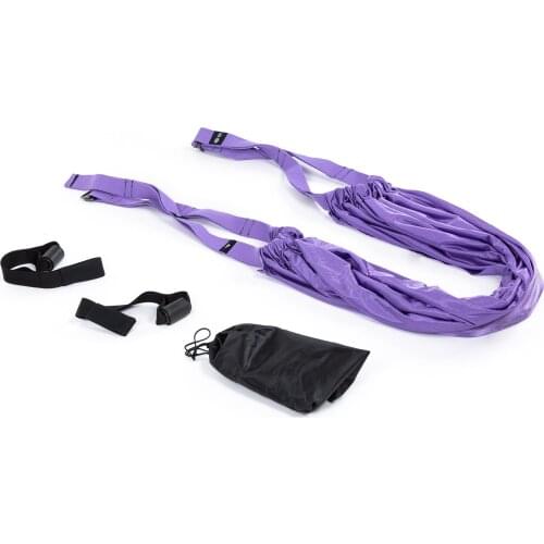 Waist Stretch Strap with Door Anchor,Adjustable Yoga Exercise Strap for Ballet,Yoga,Fitness, Dance