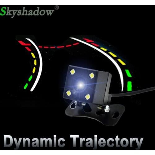 Intelligent Dynamic Trajectory Tracks Rear View Camera HD CCD Reverse Backup Camera Auto Reversing Parking Assistance
