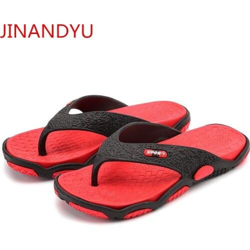 Men Summer Beach Shoes Flip Flops Casual Slippers Fashion Non Slip Shoes for Men EVA Slipper Size 45 Mens Slippers Outdoor Comfy
