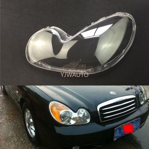 Car Headlamp Lens For Hyundai Sonata 2003 2004 2005 2006 2007 Car Replacement Front Auto Shell Cover