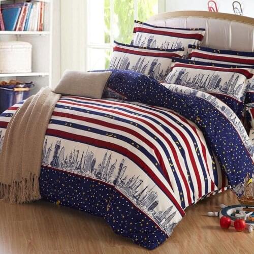 15 Color Flower Pattern Bedding Multi-size Sheet Duvet Cover Pillowcase Single Piece Bedding Single Person Double Quilt Cover