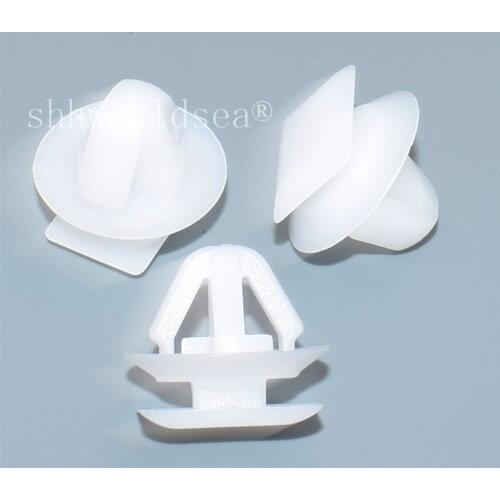 Shhworldsea Rocker Panel / Scuff Panel Retaining Clip car plastic clips automotive fastener plastic clips for Mazda E11451W24