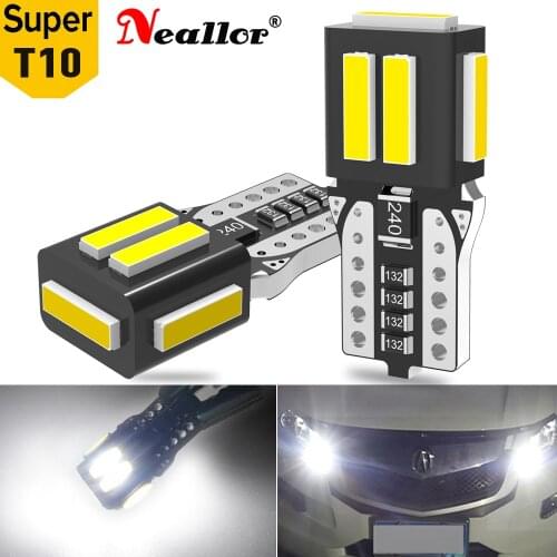 2pcs T10 W5W led Canbus bulbs No Error Led Interior Lights for Suzuki Grand Vitara SX4 Jimny Lexus is250 is200 gs300 rx330 2825