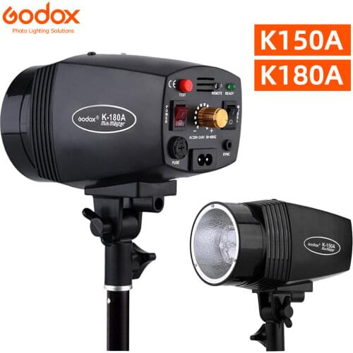GODOX K-150A Portable Mini Master Studio Flash Lighting K150A 150WS 150W Small Strobe Photography