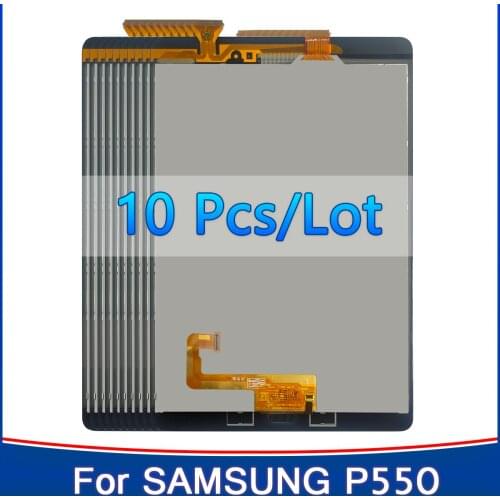 10 Piece/lot Lcd Display For Samsung Galaxy Tab A 9.7 SM-P550 SM-P555 P550 P555 LCD Touch Screen Digitizer Assembly Replacement