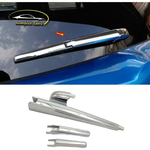 ABS Chrome For Toyota C-HR 2016 2017 2018 Accessories Auto Rear Water Wiper Protection Cover Windshield Trim Car Styling 4pcs